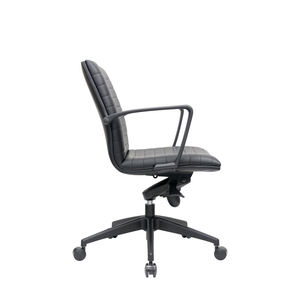 KINSHA Modern PU Leather Executive Office <b>Chair</b> Fixed Armrests Swivel Base Ergonomic Design for Commercial Use Model CLL I-03E - Product Image 2