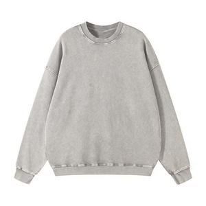 Sudadera para hombre al por mayor, OEM, de algodón polar, corte holgado, MOQ bajo para marcas de etiqueta privada en EE. UU. - Product Image 1