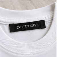 Étiquettes tissées personnalisées avec logo et texte, étiquettes à coudre pour vêtements, articles vestimentaires et sacs