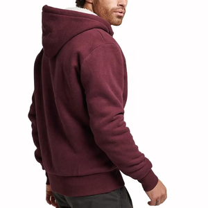 Cardigan en coton 100% pour homme, automne, avec boutons, grande taille, à manches longues, fermeture éclair, léger, gris - Product Image 6