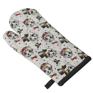 Guantes de horno microondables con diseño impreso, guantes de horno ligeros para uso en horno, fabricante en India - Product Image 5