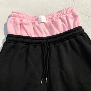 Custom Logo Heavyweight 460 Gsm Cotton <b>Jogger</b> Baggy <b>Stacked</b> Flare Sweatpants Double Waist Pants Boxer Sweats Mens - Product Image 3