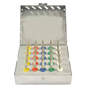Conical <b>Drills</b> Kit 25pcs Set Stoppers Dental Implant <b>Guided</b> Surgical <b>Drills</b> Manual German Grade Stainless Steel Precision - Product Image 4