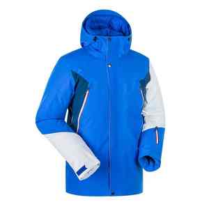 เสื้อแจ็คเก็ตสกีแบบมีฮู้ดกันลมสำหรับผู้หญิง ดีไซน์เนอร์คุณภาพสูงแบบคลาสสิกสำหรับผู้ชาย พร้อมซิปและให้ความอบอุ่นในฤดูหนาว - Product Image 1