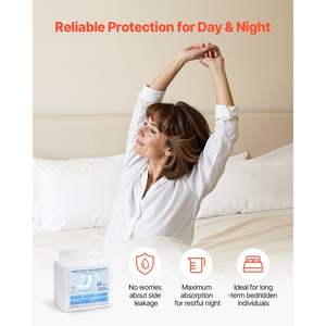 Taglia adulto M monouso Incontinent Pad slip incontinenza con linguette adesive per uomo e donna - Product Image 6