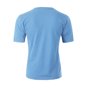 T-shirts pour hommes grande taille, couleur unie, été, col en V, élégants, tendance, décontractés, coupe slim, en provenance du Bangladesh - Product Image 4