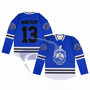 Camiseta de Hockey Personalizada para Mujeres de la Hermandad Delta Sigma Theta con Nombre y Número, Blusas y Camisas DST Sorority - Product Image 3