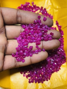 Rubí Natural AAA, Corte Ovalado Facetado, Suelto |   Piedras de Rubí de Corte Ovalado de Tamaño Pequeño |   Certificado por Terceros, Venta al por Mayor en Rajasthan - Product Image 2