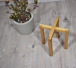 Luxury Wood Plant <b>Stand</b> Mid Century Modern Style Decorative Flower <b>Pot</b> <b>Stand</b> for Living Room and Bedroom - Product Image 5