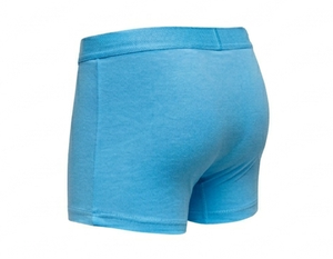 Boxers pour homme bleu clair en tricot de spandex, confortables, lavables en machine, coupe classique - Product Image 3