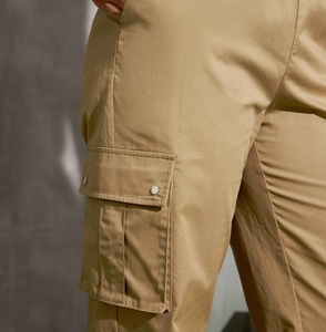 Cargo Pants Women Wholesale OEM ODM Fashion Streetwear Cargo Joggers Bulk Supply Direct Factory High Waist Women Cargo Pants - Product Image 5