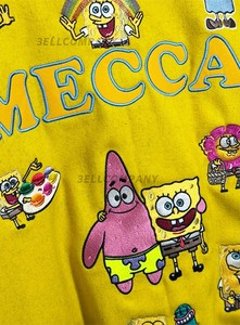 Custom Made SpongeBob SquarePants Cartoon <b>Patches</b> on Varsity <b>Jacket</b> - Product Image 4