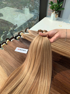 Extensions de cheveux à pointe plate, cheveux vierges Remy, style lisse - Product Image 6