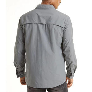 Camisa Táctica de Pesca Personalizada para Hombre, con Botones, Manga Larga, Protección Solar UPF 50, Resistente al Viento, Ventilada, Transpirable, de Secado Rápido, para Caza al Aire Libre - Product Image 2