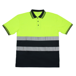 Chemise de sécurité réfléchissante haute visibilité OEM, vêtements de travail légers pour les applications de sécurité routière et de circulation - Product Image 1
