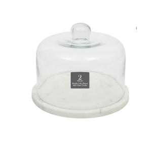 Support à gâteau rond en marbre pour mariages, anniversaires et fêtes, présentoir à desserts pour gâteaux, muffins, pâtisseries, pain, cuisine - Product Image 3