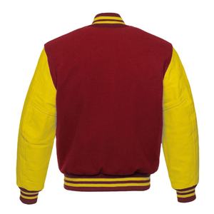 Nueva Chaqueta Varsity de Béisbol para Hombre, Chaqueta Bomber de Invierno con Letras Bordadas, Chaqueta Varsity de Lana y Cuero con Logotipo Personalizado de Alta Calidad 2026 - Product Image 5