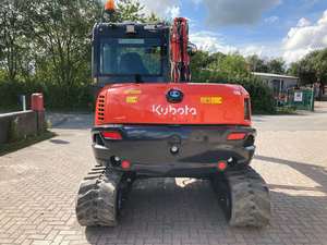 Mini-excavatrice sur chenilles Kubota KX085-5 d'occasion pas chère à vendre - Product Image 5