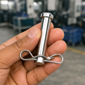 Componente de Válvula de Control de Mecanizado CNC Personalizado, Piezas de Precisión Fresadas y Torneadas de Acero Inoxidable, Aluminio y Latón, Cabeza Plana DIN 1444 Tipo - Product Image 2