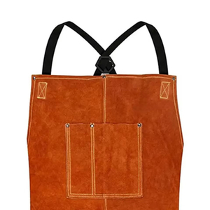 Tablier unisexe en cuir PU de haute qualité, résistant, imperméable, respirant et confortable, idéal pour la restauration et les bars, avec fermeture à boutons-pression - Product Image 6