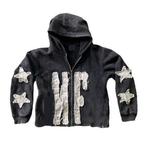 Sweat à capuche pour homme SPAHI ENTERPRISES de qualité supérieure, 100% coton, écologique, coupe ample, imprimé numérique, délavé à l'acide, décontracté pour l'hiver - Product Image 3