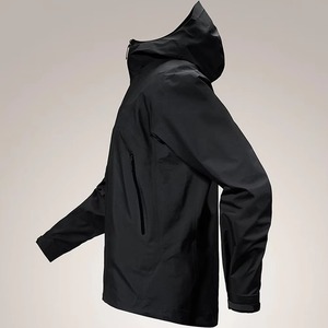 เสื้อแจ็คเก็ตไมโครฟลีซแบบมีฮู้ดสำหรับฤดูร้อน กันน้ำ ระบายอากาศได้ดี น้ำหนักเบา ผลิตตามแบบ OEM สำหรับกิจกรรมกลางแจ้งและผจญภัย 男女兼用 - Product Image 3