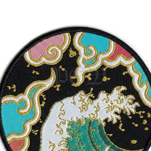 New Trendy Custom Embroidery <b>Sew</b>-<b>On</b> Eco-Friendly Lightweight High Quality Canvas Fabric <b>Patch</b> for Clothing Jackets Hats Bags - Product Image 6
