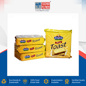 สินค้าใหม่มาถึง คุณภาพดีเยี่ยม ถุงพลาสติก PET + METALIZED BOPP แบบปิดผนึกตรงกลาง/ ถุงบรรจุภัณฑ์ขนมปังสำหรับผู้ซื้อจำนวนมาก - Product Image 4