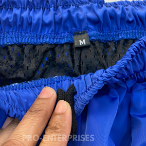 Men 's Embroidery Windbreaker Shorts 100% Polyester <b>Elastic</b> Waist Closure Woven Weaving Solid Breathable - Product Image 4