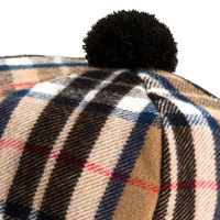 Gorros Escoceses Tradicionales de Alta Calidad, Sombrero Tam O' Shanter de Lana, Sombrero Tammy Moderno con Tartán Thomson Camel 2026