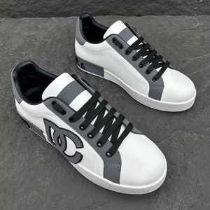 Calzado Deportivo y Casual de Diseño Lujoso y a la Moda Dolcegabban D - Zapatos Modernos con Suela Gruesa Estilo Skateboard Originales - Product Image 3