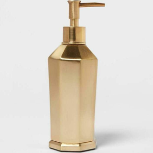 Dispensador de Jabón Metálico Clásico, Dispensador de Jabón Líquido Recargable de Acero Inoxidable - Product Image 4