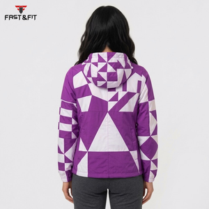 High Street <b>Women</b> Quilted Printed Waterproof Breathable Lightweight High Quality Hot Sale <b>Windbreaker</b> <b>Jacket</b> New Arrival Outdoor - Product Image 5