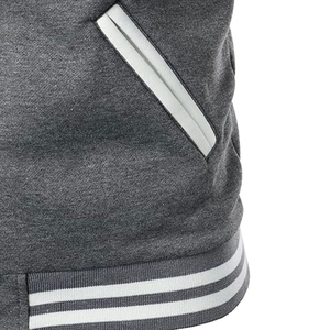 Wholesale Price OEM Custom Logo Color <b>Long</b> Sleeve Casual Varsity <b>Jacket</b> <b>Men</b> Baseball <b>Jackets</b> Eco-Friendly Varsity <b>Jacket</b> For <b>Men</b> - Product Image 5