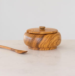 Natural Wooden Sugar Pot <b>High</b> quality <b>Kitchen</b> <b>Table</b> Handcrafted Eco-Friendly Wooden Sugar Pot - Product Image 5