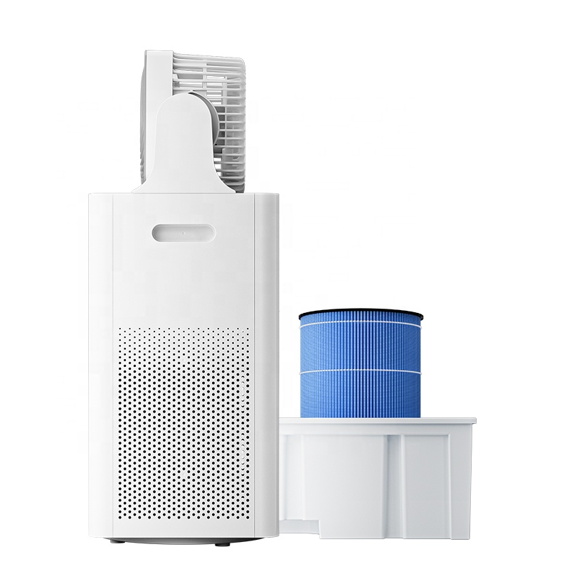 AVICHE New Washable Hepa Water Based air Purifier Humidifier 2 in 1 for Home Office with Fan for Sale