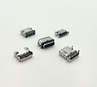 Connecteur femelle USB 3.1 Type C 24 broches DIP SMT 180 degrés 5A Conforme RoHS 100V AC Boîtier LCP -40°C~+85°C Scanner LITE