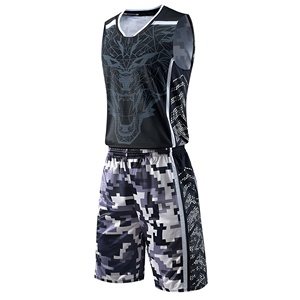 <b>Mens</b> Basketball Jersey Shorts Set Custom Logo Breathable Fabric Professional Team Uniform Sportswear High Quality Wholesale - Product Image 1
