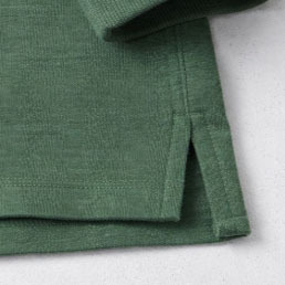 เสื้อโปโลแขนยาวคุณภาพสูง พิมพ์ลายตามสั่ง ปลายแขนแบบริบ มีกระดุมสามเม็ดสำหรับผู้ชาย - Product Image 4