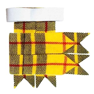Handmade Tartan Plaid Flashes Yellow Red Black <b>Musical</b> <b>Instrument</b> Accessories - Product Image 4