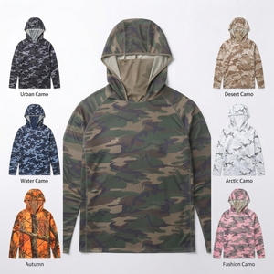 Vente en gros de vêtements de pêche en mer à séchage rapide par sublimation UV, sweat-shirt de pêche, chemises de performance à manches longues, t-shirt de pêche - Product Image 5