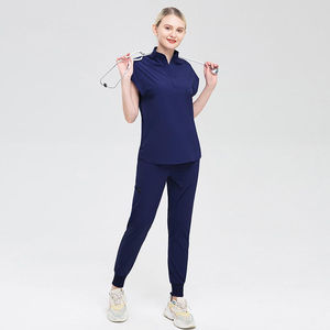New Best Quality Women's Beauty Salon Uniforms Hairdressing Uniform Top with Pocket - Product Image 5