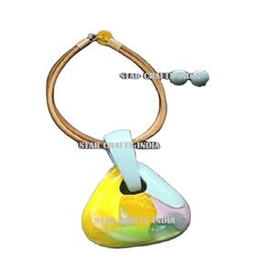 เรซินขนาดใหญ่จี้ที่มีสีสันที่มีคุณภาพสูงในราคาที่นิยมมากที่สุดเครื่องประดับผลิตภัณฑ์เครื่องประดับสร้อยคอจี้เครื่องประดับ - Product Image 1