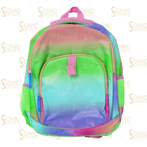 High Quality Lightweight Glitter Cheer <b>Backpack</b> <b>Waterproof</b> Cheerleading Kids <b>Backpack</b> Names and Colors 100% Polyester - Product Image 1