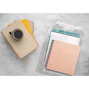 Trasparente 10 'X 14' sacchetti portaoggetti con coulisse 50 sacchetti regalo impermeabili con coulisse 2 Mil in polietilene da viaggio - Product Image 5