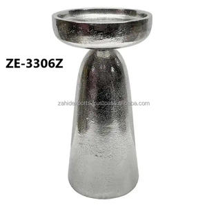 Bougeoir en métal artisanal de qualité export avec impression typographique pour décoration d'intérieur haut de gamme et cadeaux - Product Image 1