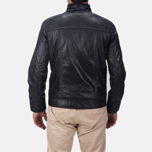 Genuine <b>Leather</b> Designed Outclass Waterproof <b>Men</b> <b>Leather</b> <b>Jacket</b> Breathable Windproof Low Moq <b>Leather</b> <b>Jacket</b> for <b>Men</b> - Product Image 3