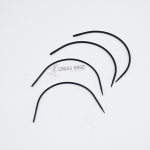 เข็มสแตนเลสโค้งรูปตัว C สำหรับเย็บต่อผม ซ่อมแซมวิกผม - Product Image 1
