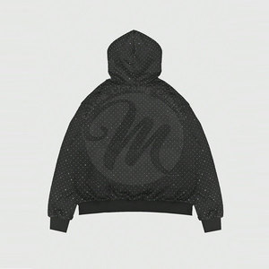 Sudaderas con Pedrería de Color Personalizado a Bajo Precio, Sudaderas con Pedrería al Por Mayor, Nuevas Sudaderas con Pedrería - Product Image 2