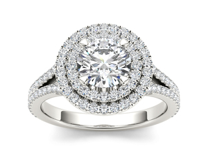 Anillo Clásico de Oro Sólido de 14K con Diamante Cultivado en Laboratorio de 1 Quilate, Corte Brillante Redondo VS VVS EF, para Uso Diario, Bodas y Estilo Moderno - Product Image 6